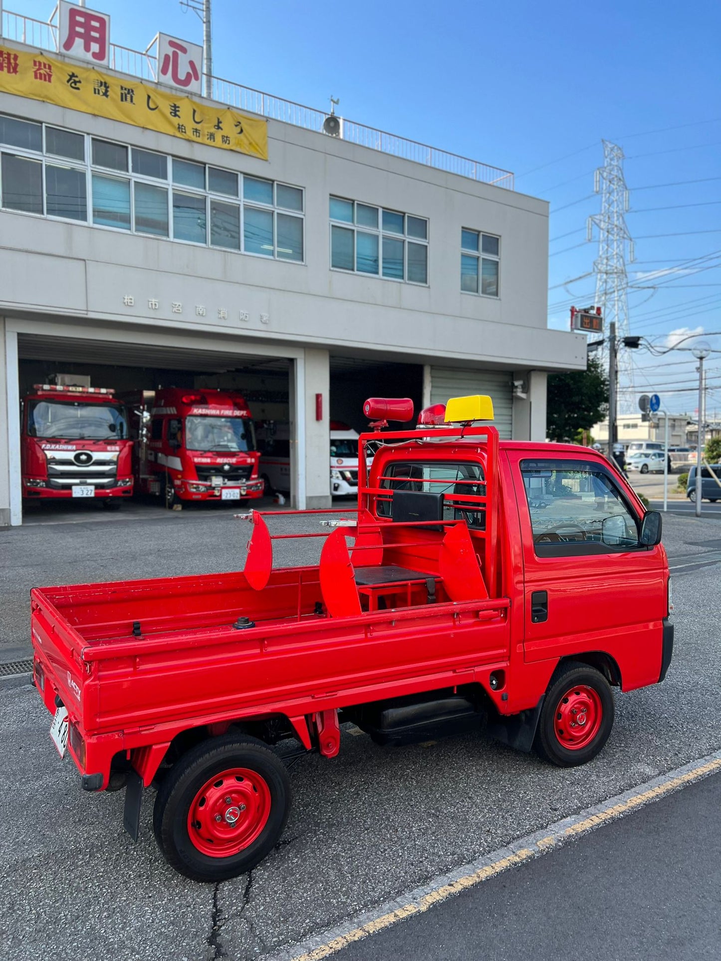 1997 Honda Acty Fire Truck 4x4